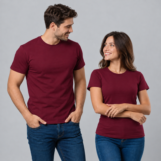 Camiseta Manga Corta Regular Unisex | Bordado de tu Mascota