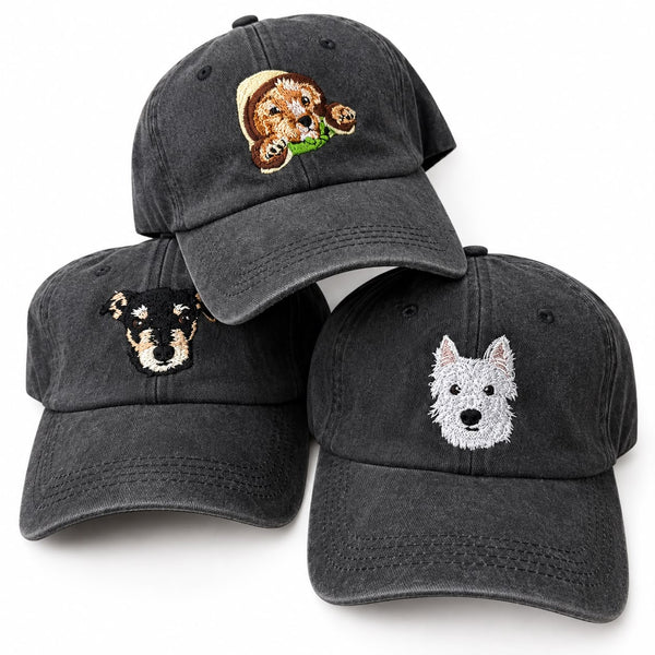 Gorra Ajustable Acid Wash Unisex | Bordado de tu Mascota